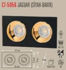 CT-5056 JAGUAR (SİYAH-BAKIR