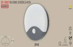 CT-7092 PALERMO SENSÖRLÜ APLİK