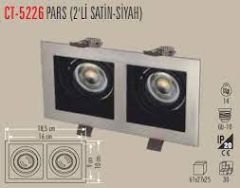 CT-5226 PARS (2 Lİ SATİN-SİYAH)