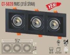 CT-5020 PARS (3 LÜ SİYAH)