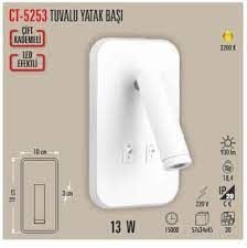 CT-5253 TUVALU YATAK BAŞI BEYAZ